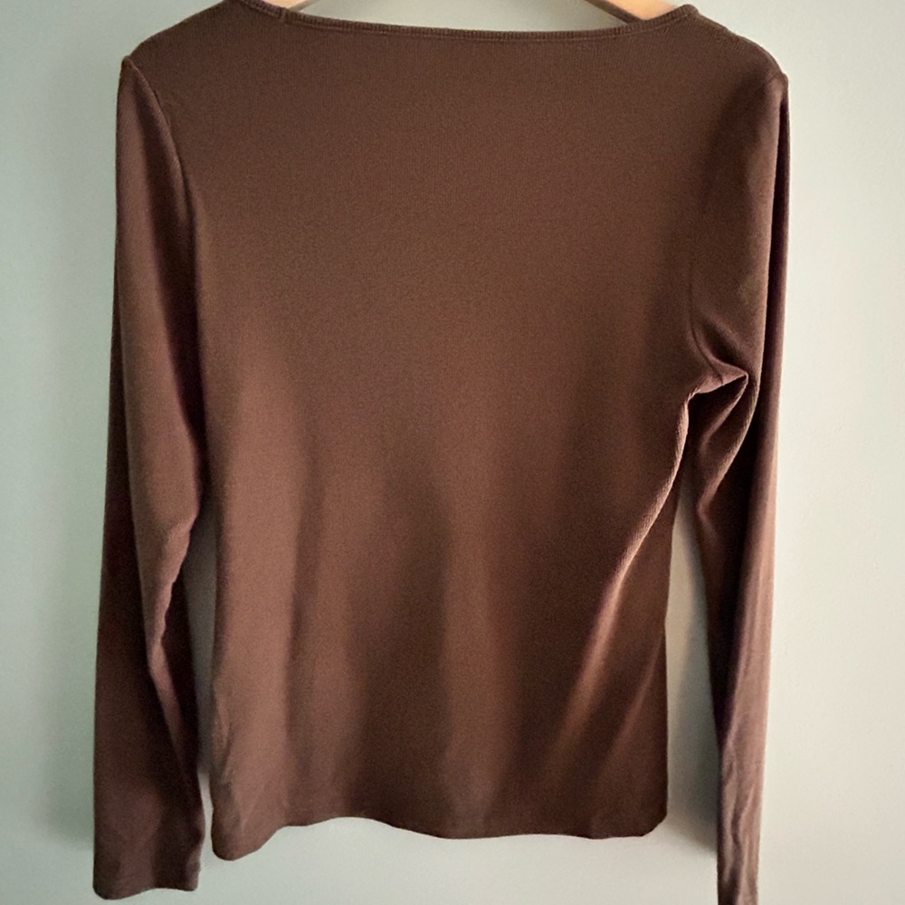 Brown Women's Top - Picture 2 of 2